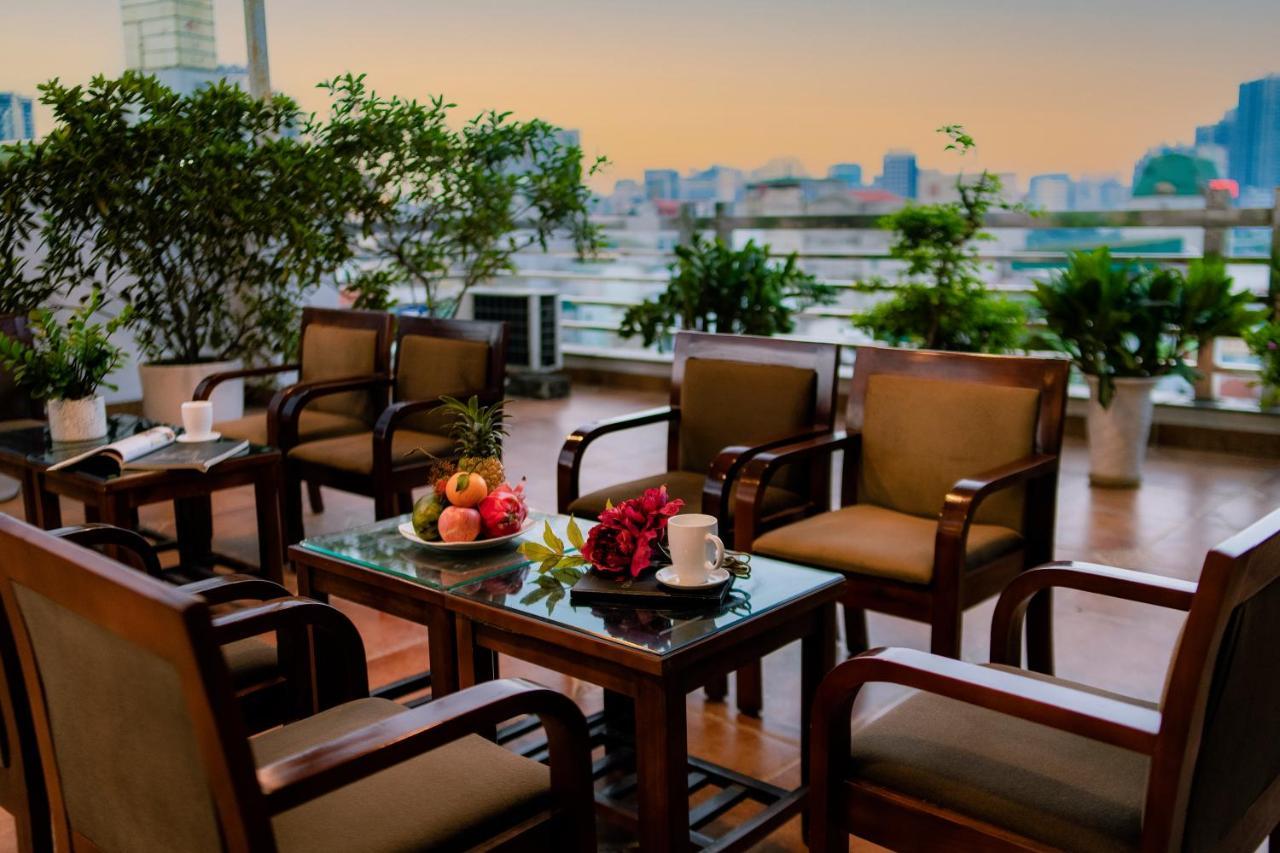 그레이스 호텔 Grace Hotel & Residence Hanoi Exteriör bild