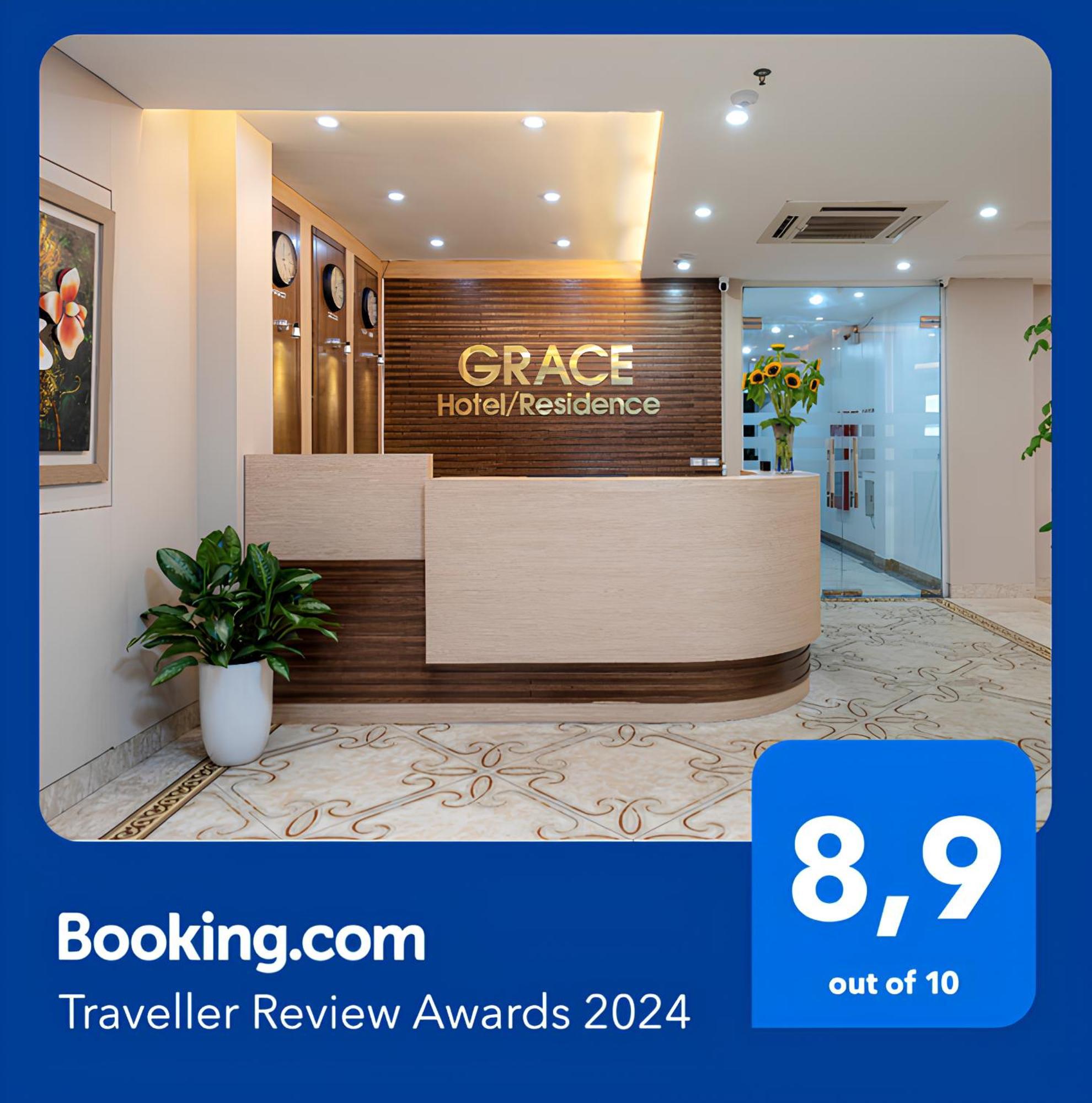 그레이스 호텔 Grace Hotel & Residence Hanoi Exteriör bild