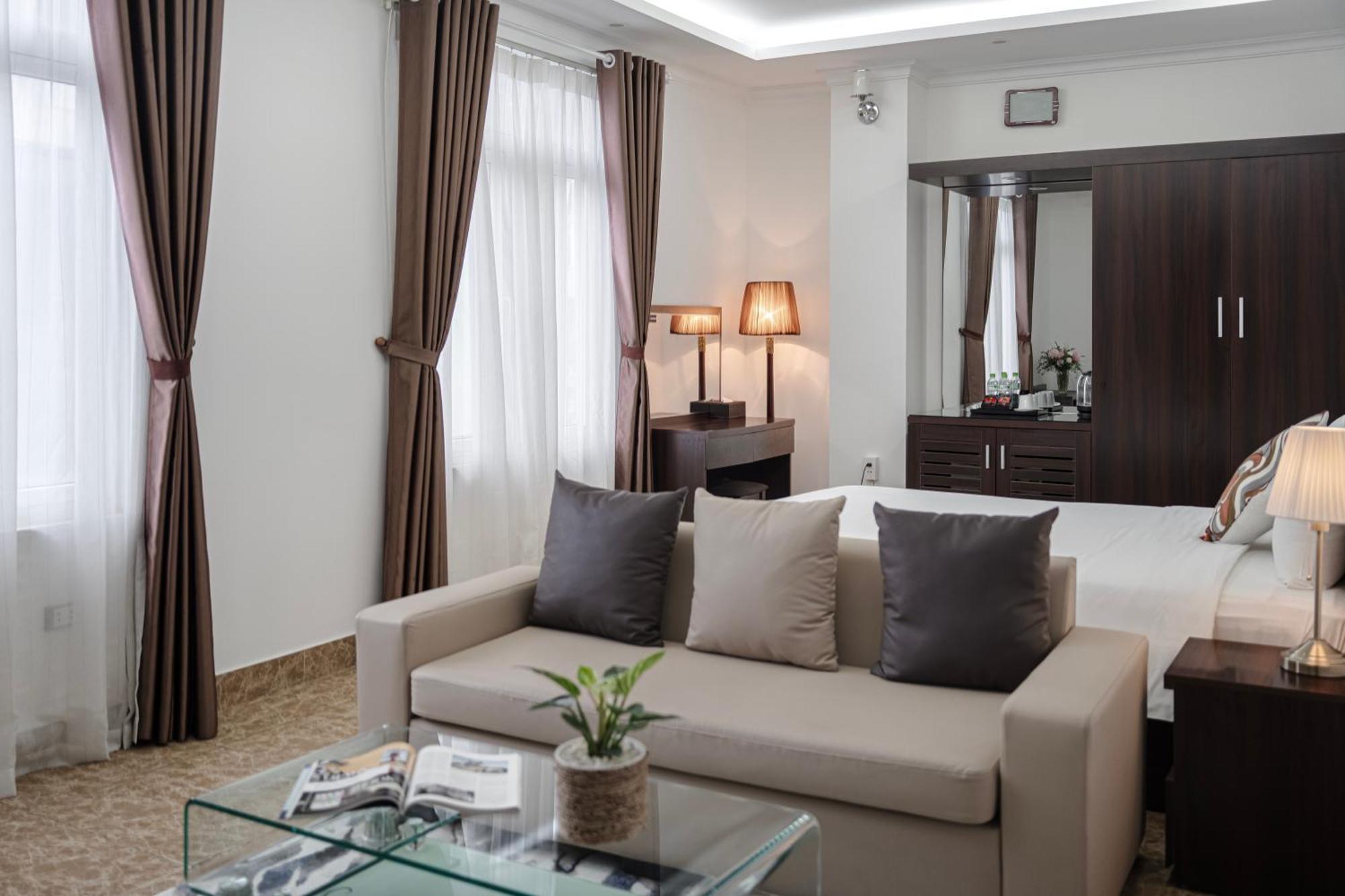 그레이스 호텔 Grace Hotel & Residence Hanoi Exteriör bild